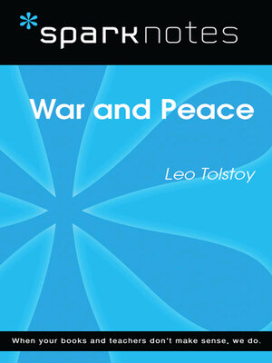 cover image of War and Peace (SparkNotes Literature Guide)